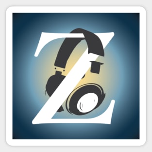 Zebulon Podcasts Logo Square Design Sticker